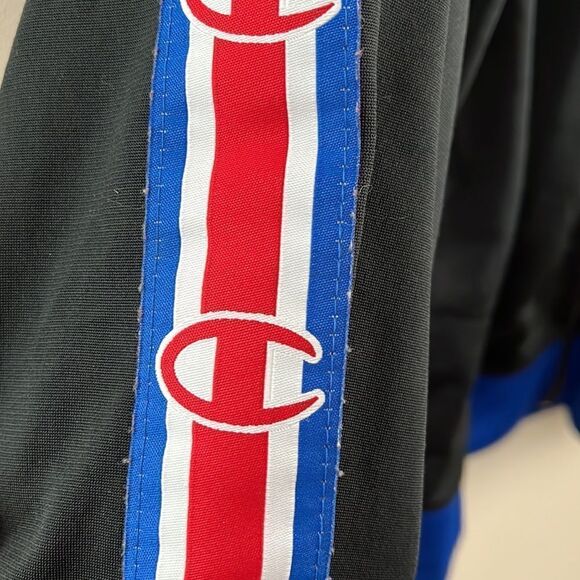 Champion C Logo Retro Track Zip Up Jacket | Size Large - Picture 10 of 10